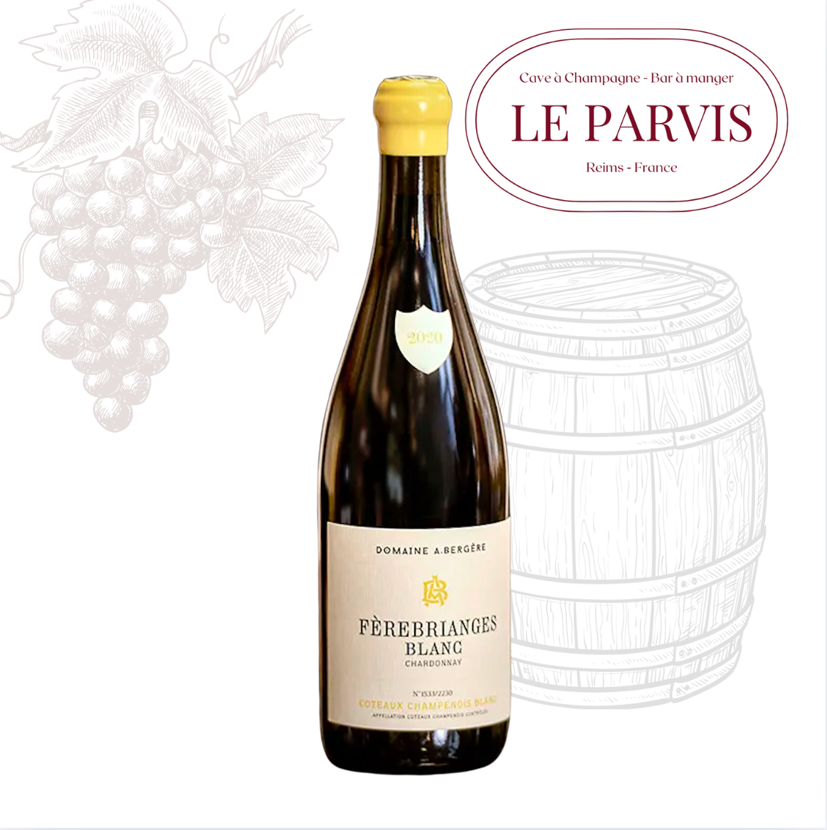 A.Bergère - Coteaux Champenois Blanc
